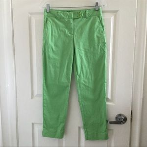 Vineyard Vines Dayboat Capri Pants Wasabi Green